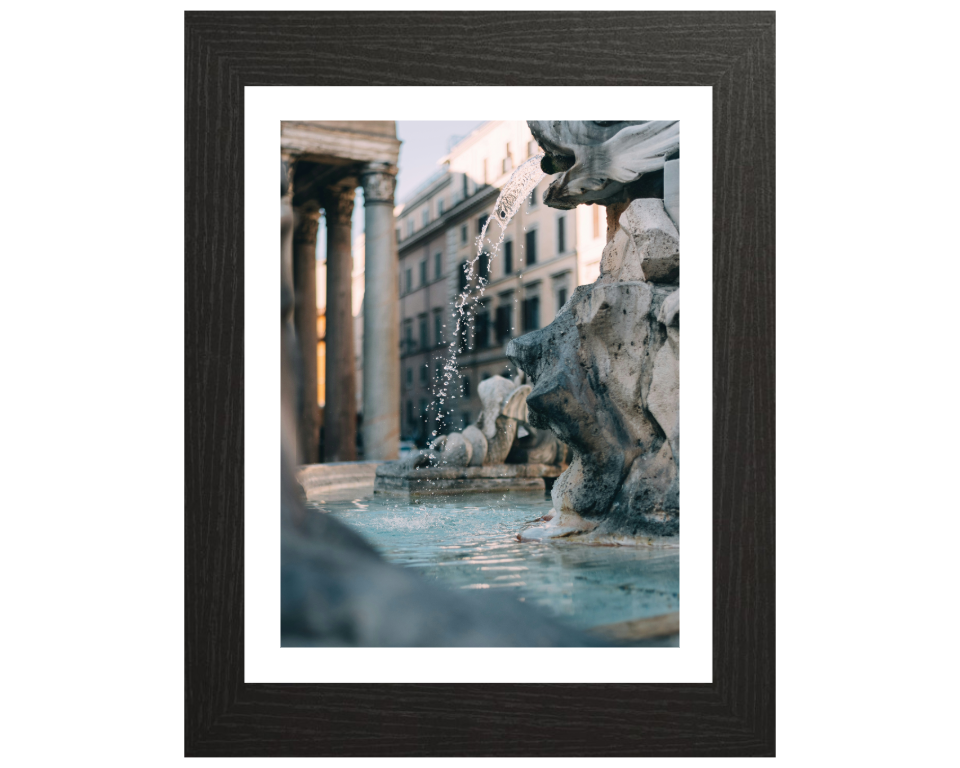 Pantheon Piazza della Rotonda Roma Italy Photo Print - Canvas - Framed Photo Print - Hampshire Prints