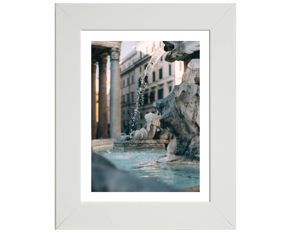 Pantheon Piazza della Rotonda Roma Italy Photo Print - Canvas - Framed Photo Print - Hampshire Prints