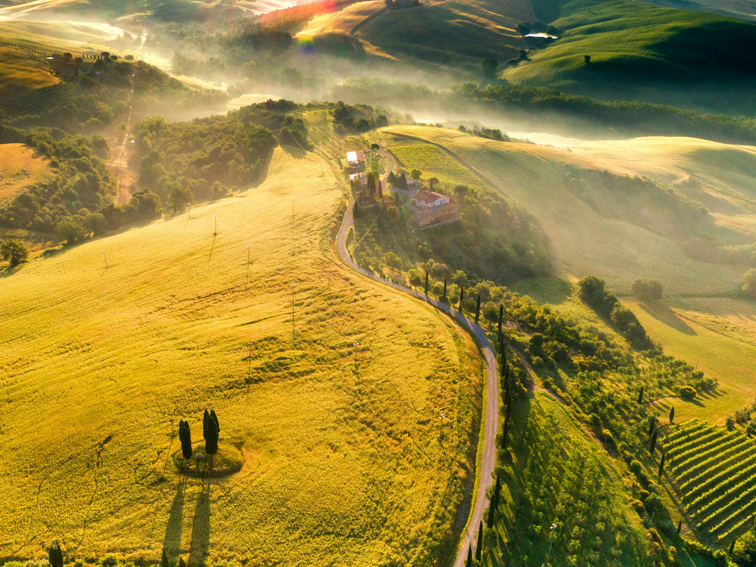 Tuscany mist Italy Photo Print - Canvas - Framed Photo Print - Hampshire Prints