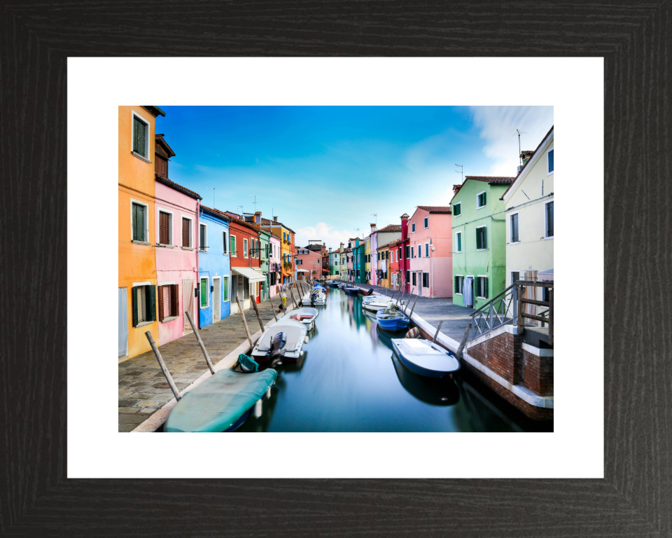 Burano Venice Italy Photo Print - Canvas - Framed Photo Print - Hampshire Prints