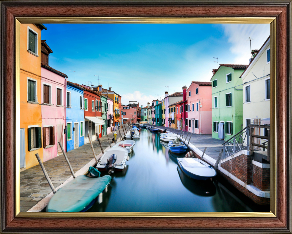 Burano Venice Italy Photo Print - Canvas - Framed Photo Print - Hampshire Prints