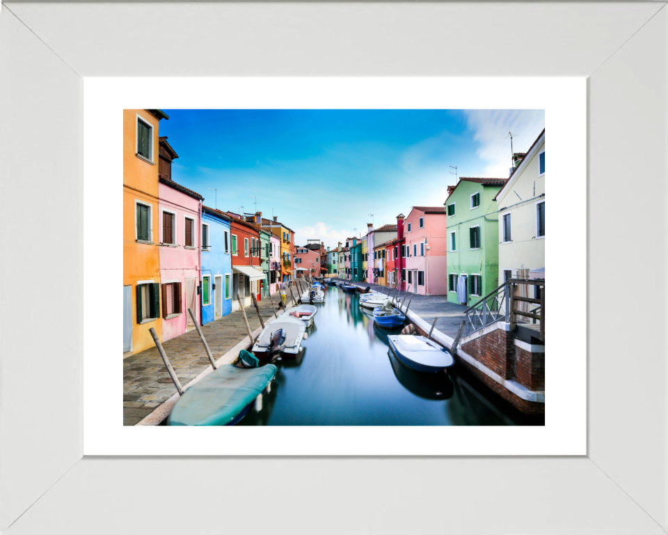 Burano Venice Italy Photo Print - Canvas - Framed Photo Print - Hampshire Prints