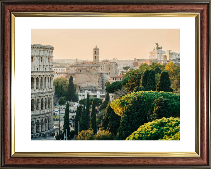 Rome Italy at sunset Photo Print - Canvas - Framed Photo Print - Hampshire Prints