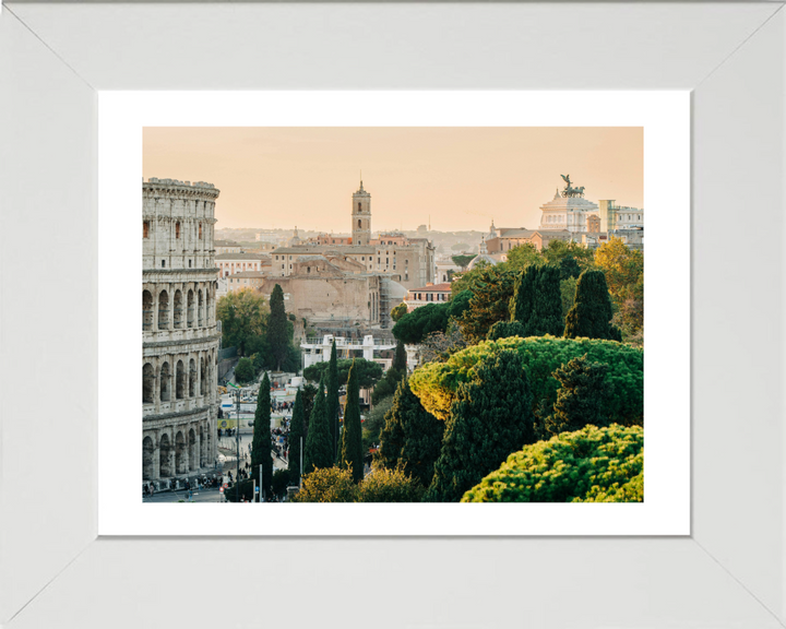 Rome Italy at sunset Photo Print - Canvas - Framed Photo Print - Hampshire Prints