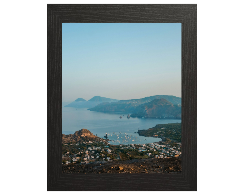 Lipari Messina Italy Photo Print - Canvas - Framed Photo Print - Hampshire Prints