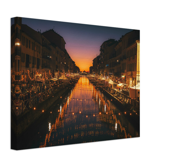 Alzaia Naviglio Grande Milan Italy Photo Print - Canvas - Framed Photo Print - Hampshire Prints