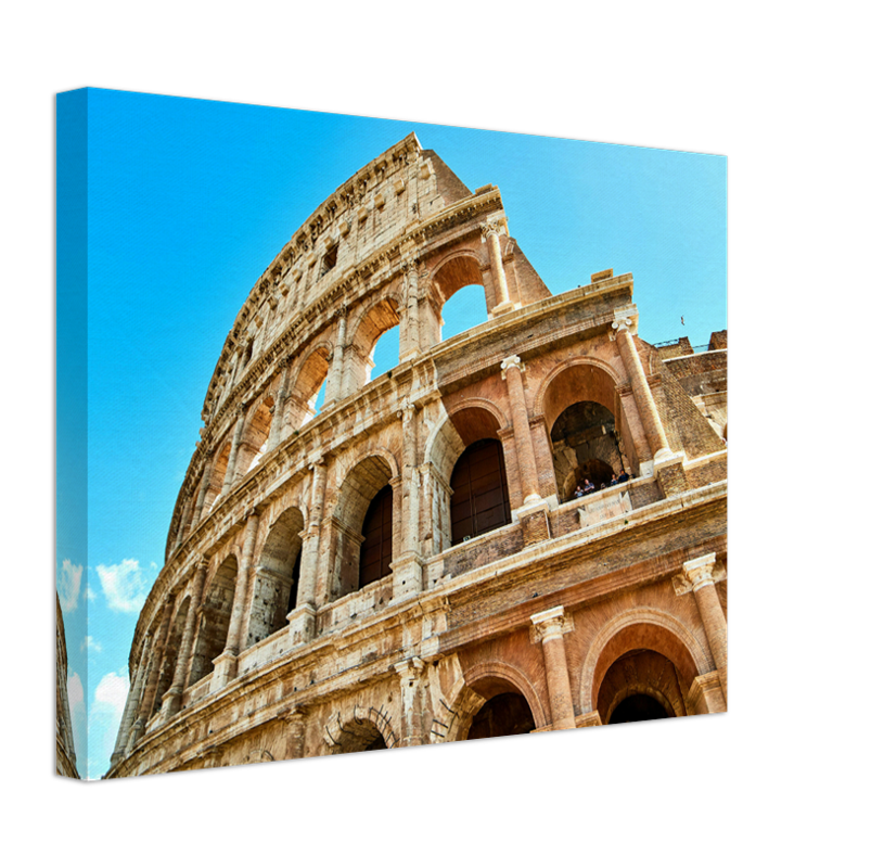 Colosseum Exterior Rome Photo Print - Canvas - Framed Photo Print - Hampshire Prints