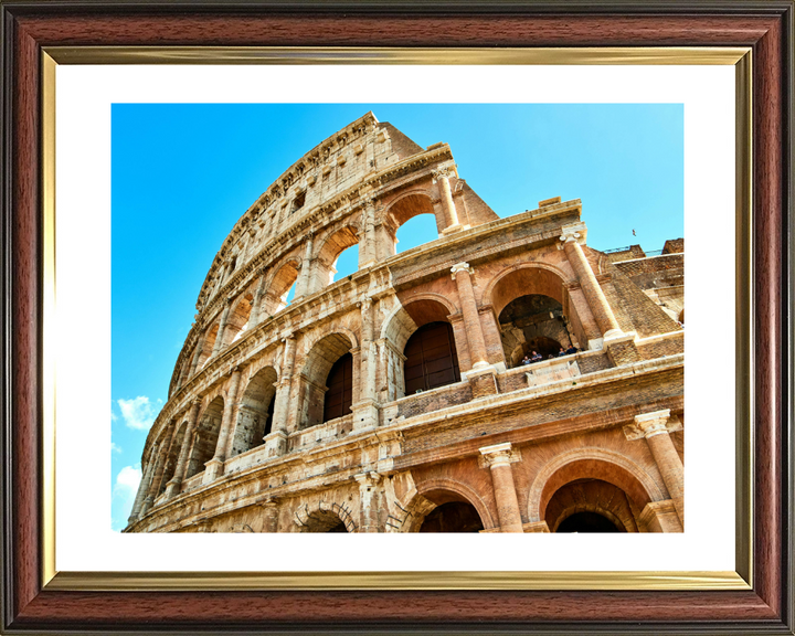 Colosseum Exterior Rome Photo Print - Canvas - Framed Photo Print - Hampshire Prints