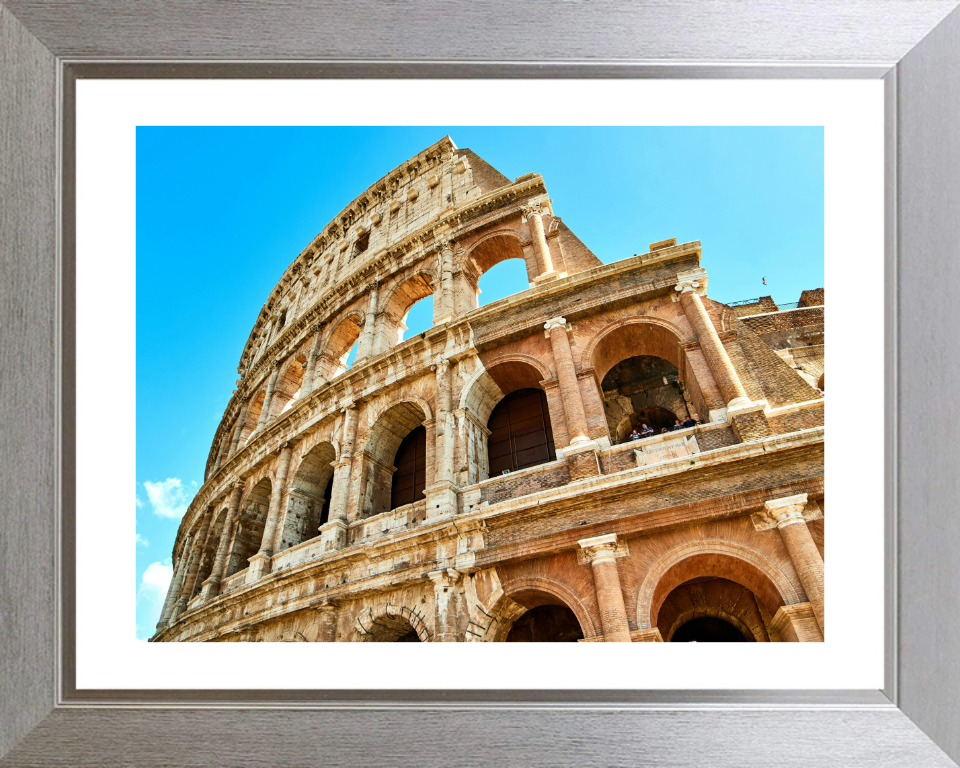 Colosseum Exterior Rome Photo Print - Canvas - Framed Photo Print - Hampshire Prints