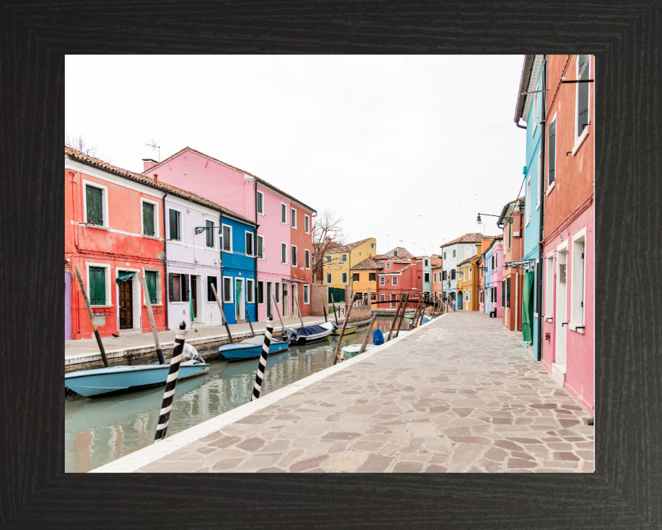 Burano Venice Italy Photo Print - Canvas - Framed Photo Print - Hampshire Prints