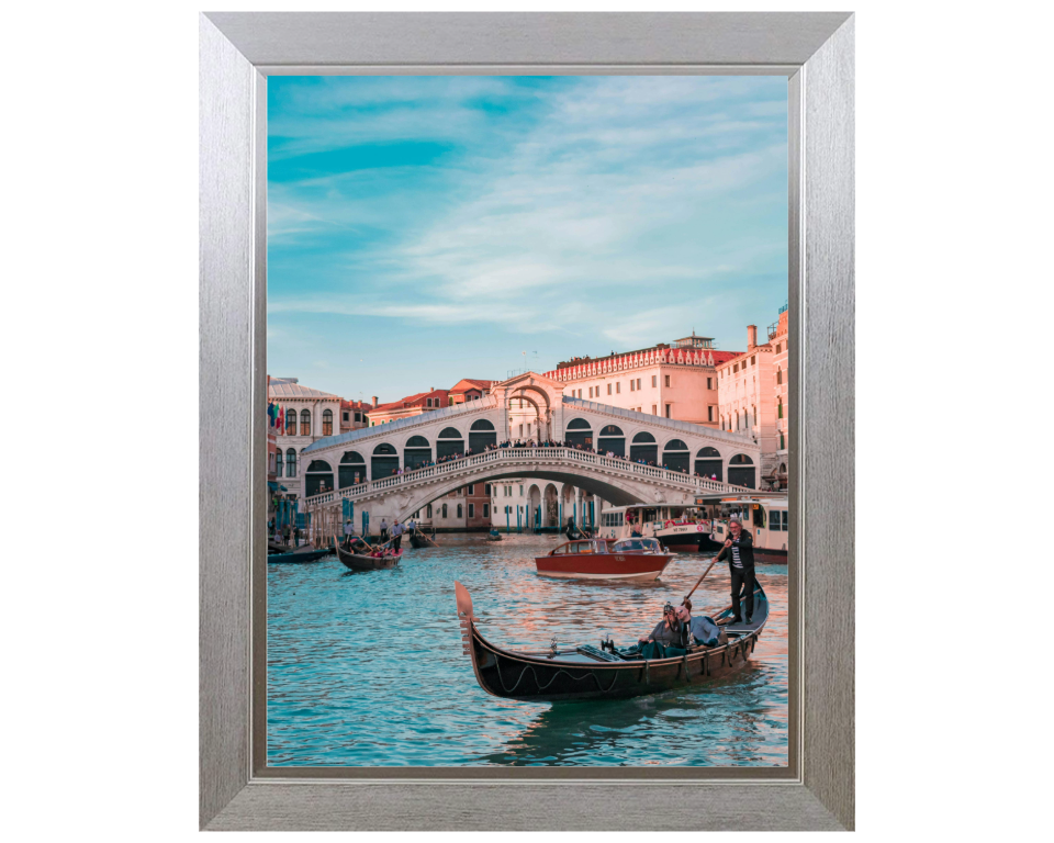 Rialto Bridge Venice Italy Photo Print - Canvas - Framed Photo Print - Hampshire Prints