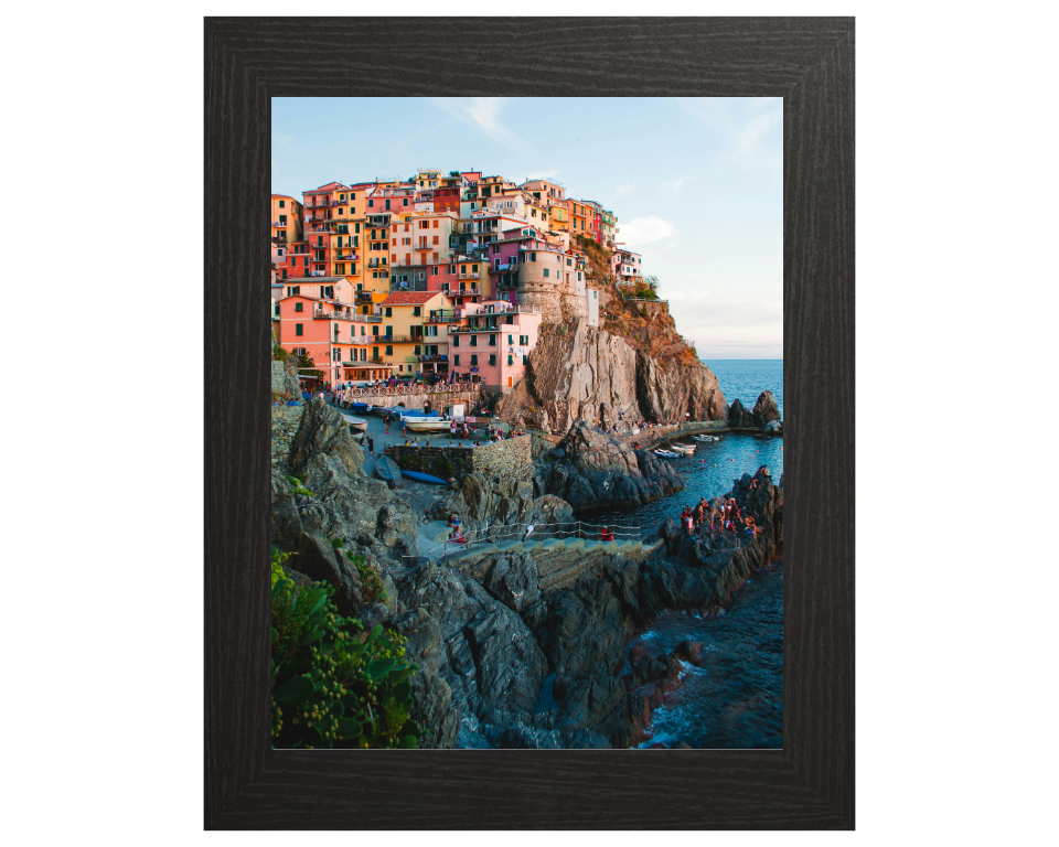 Manarola Italy Photo Print - Canvas - Framed Photo Print - Hampshire Prints