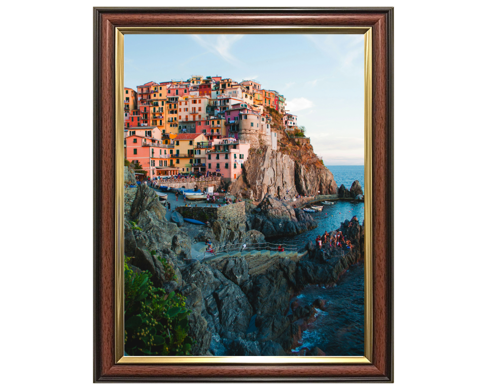 Manarola Italy Photo Print - Canvas - Framed Photo Print - Hampshire Prints