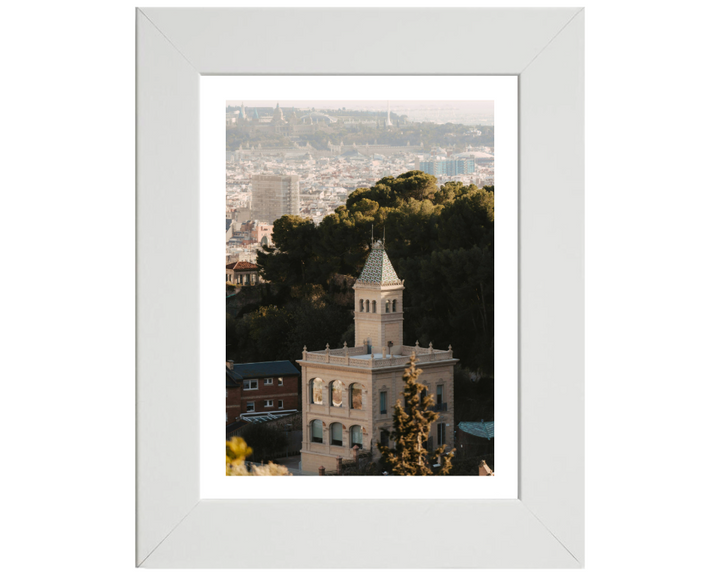 Barcelona Spain from above Photo Print - Canvas - Framed Photo Print - Hampshire Prints