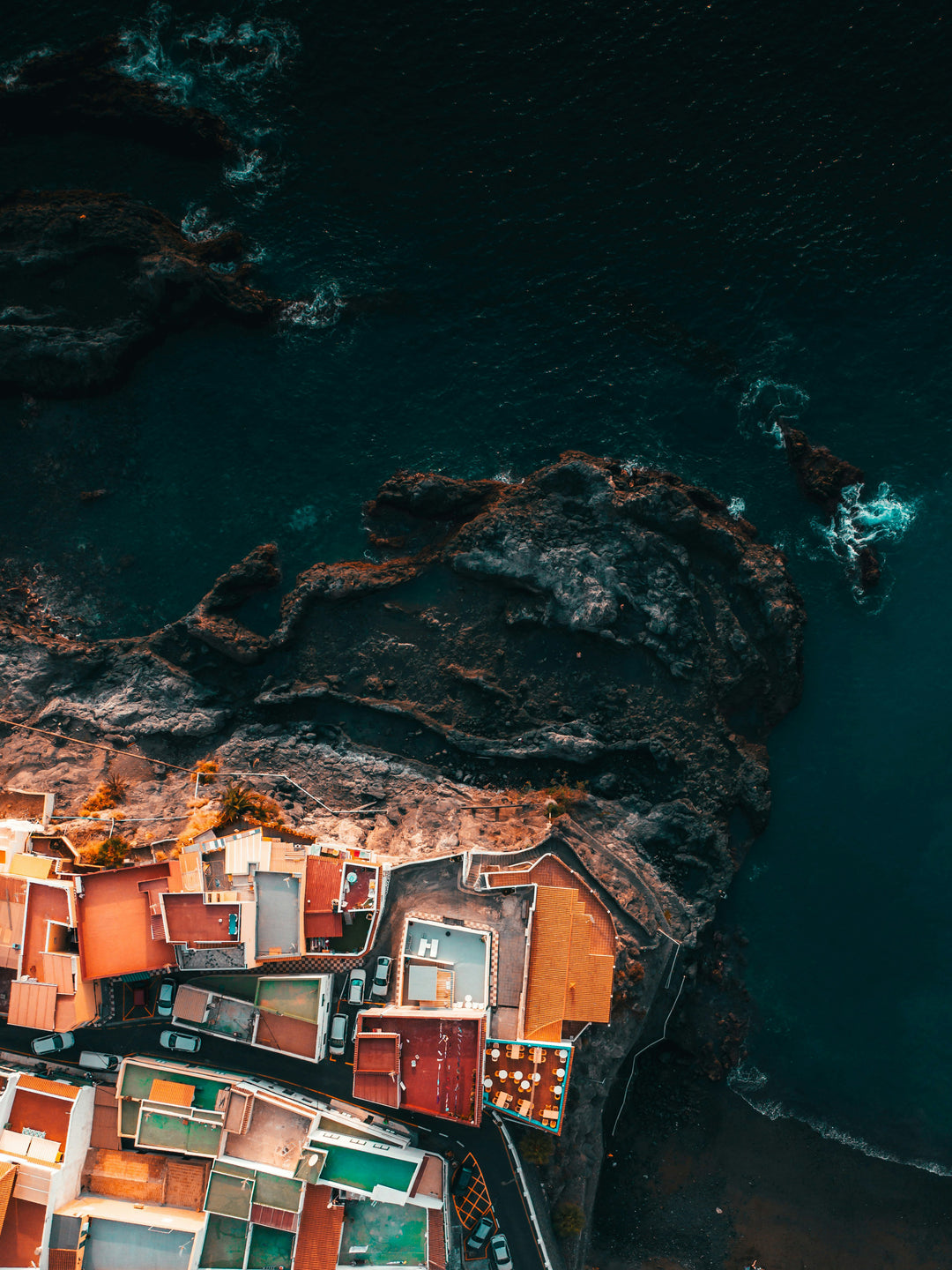 Los Gigantes Tenerife Spain from above Photo Print - Canvas - Framed Photo Print - Hampshire Prints