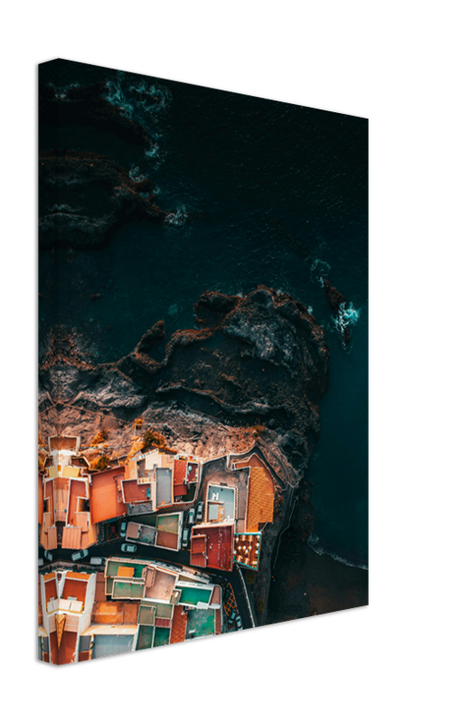 Los Gigantes Tenerife Spain from above Photo Print - Canvas - Framed Photo Print - Hampshire Prints