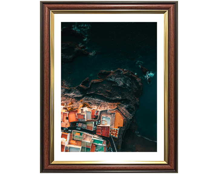 Los Gigantes Tenerife Spain from above Photo Print - Canvas - Framed Photo Print - Hampshire Prints