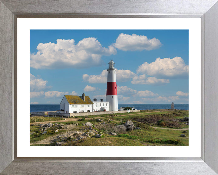 Portland Bill Lighthouse Dorset in summer Photo Print - Canvas - Framed Photo Print - Hampshire Prints