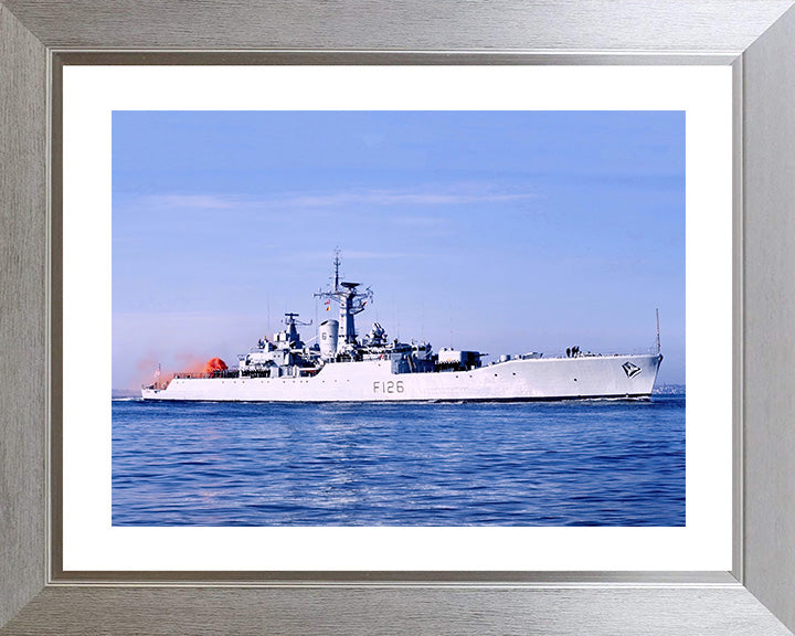 HMS Plymouth F126 Royal Navy Rothesay class frigate Photo Print or Framed Print - Hampshire Prints