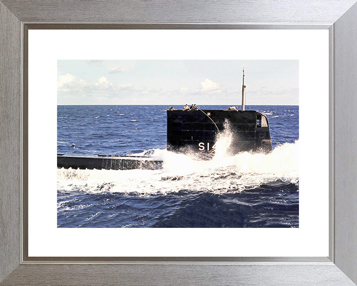 HMS Onslaught S14 Royal Navy Oberon class Submarine Photo Print or Framed Print - Hampshire Prints