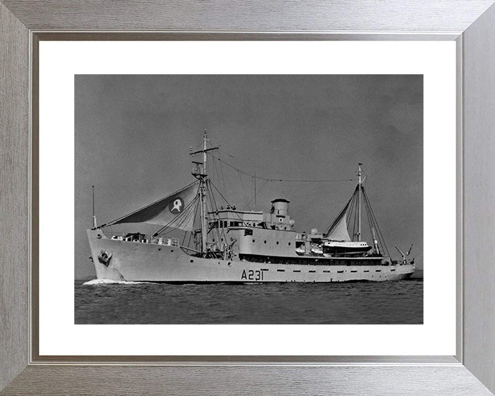 HMS Reclaim A231 Royal Navy submarine rescue vessel Photo Print or Framed Print - Hampshire Prints