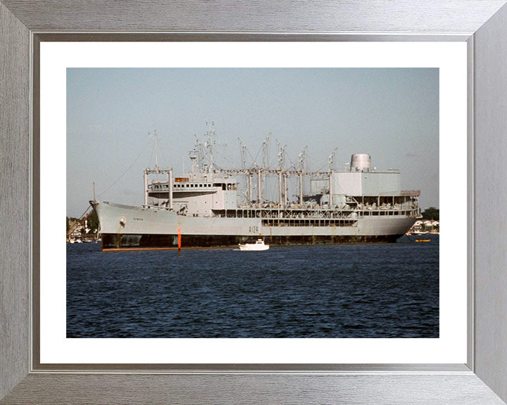 RFA Olmeda A124 Royal Fleet Auxiliary Ol class tanker Photo Print or Framed Print - Hampshire Prints