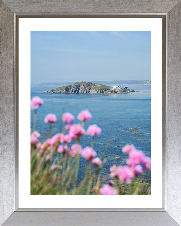 Burgh Island Devon in spring Photo Print - Canvas - Framed Photo Print - Hampshire Prints