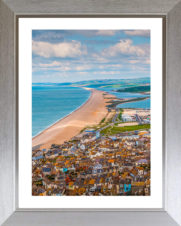 Chesil Beach Weymouth Dorset in summer Photo Print - Canvas - Framed Photo Print - Hampshire Prints