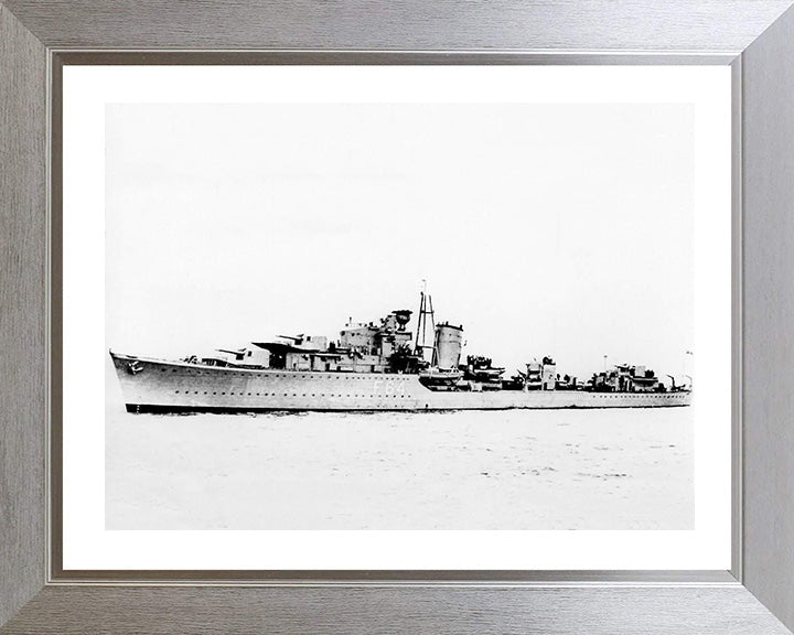 HMS Kingston F64 Royal Navy K class destroyer Photo Print or Framed Print - Hampshire Prints