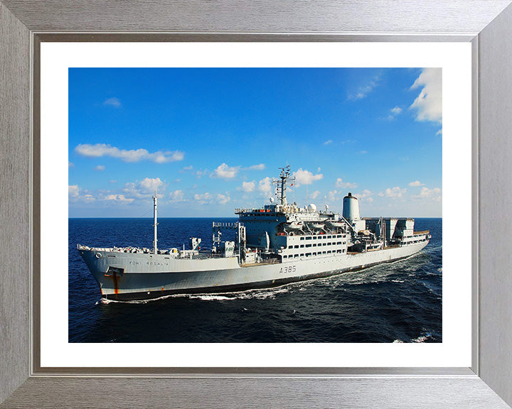 RFA Fort Rosalie A385 Royal Fleet Auxiliary Fort Rosalie Class replenishment ship Photo Print or Framed Print - Hampshire Prints