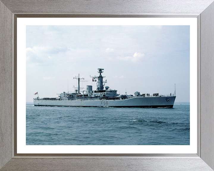 HMS Hermione F58 Royal Navy Leander class frigate Photo Print or Framed Print - Hampshire Prints