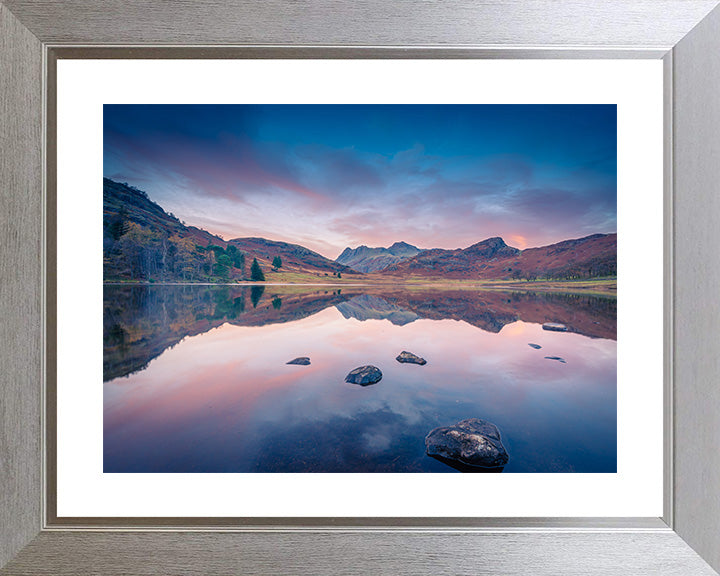 Blea Tarn the Lake District Cumbria at sunset Photo Print - Canvas - Framed Photo Print - Hampshire Prints