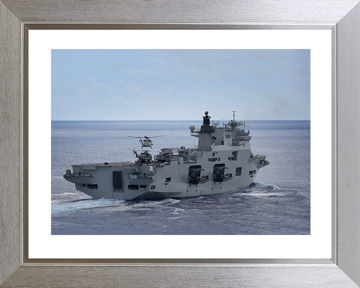 HMS Ocean L12 Royal Navy helicopter carrier Photo Print or Framed Print - Hampshire Prints