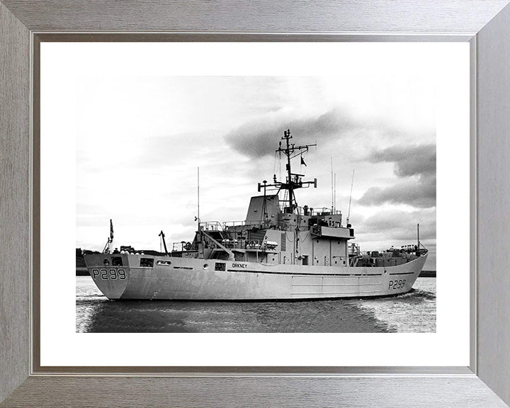 HMS Orkney P299 Royal Navy Island class patrol vessel Photo Print or Framed Print - Hampshire Prints