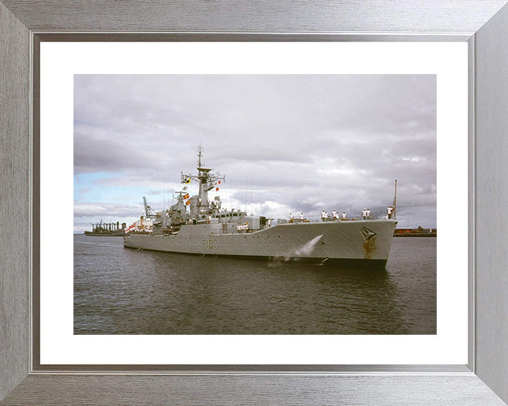 HMS Rothesay F107 Royal Navy Rothesay Class Frigate Photo Print or Framed Print - Hampshire Prints