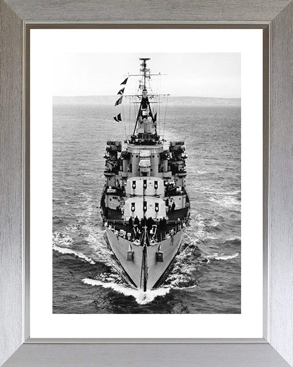 HMS Superb (25) Royal Navy Minotaur class light cruiser Photo Print or Framed Photo Print - Hampshire Prints