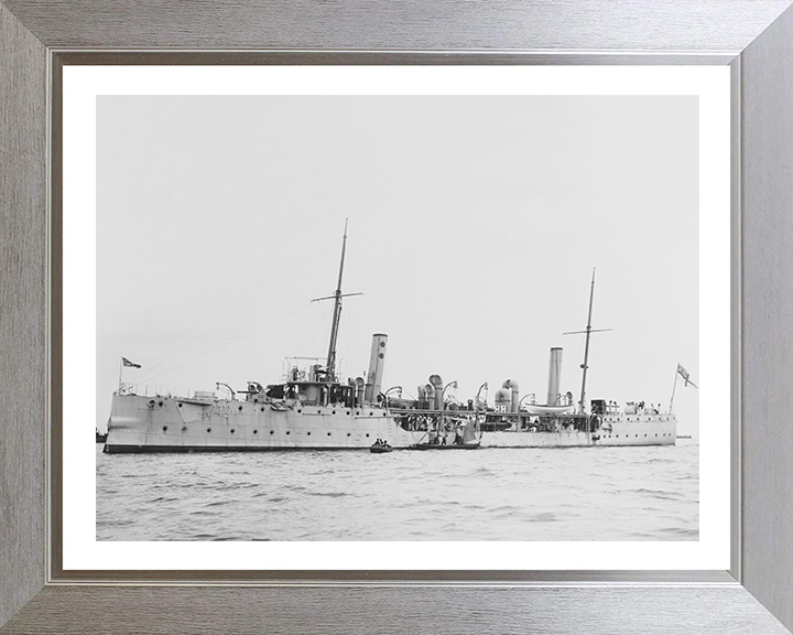 HMS Harrier (1894) Royal Navy Dryas class gunship Photo Print or Framed Print - Hampshire Prints