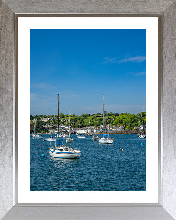 Falmouth harbour Cornwall in summer Photo Print - Canvas - Framed Photo Print - Hampshire Prints