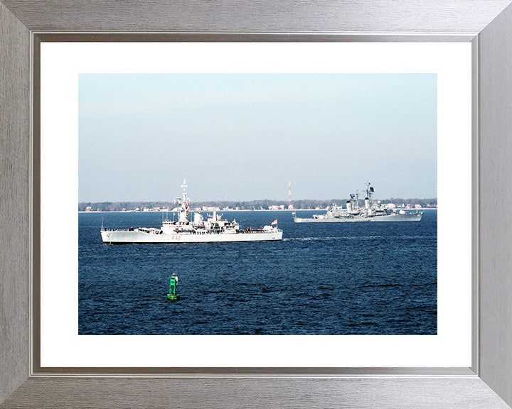 HMS Phoebe F42 Royal Navy Leander class frigate Photo Print or Framed Photo Print - Hampshire Prints