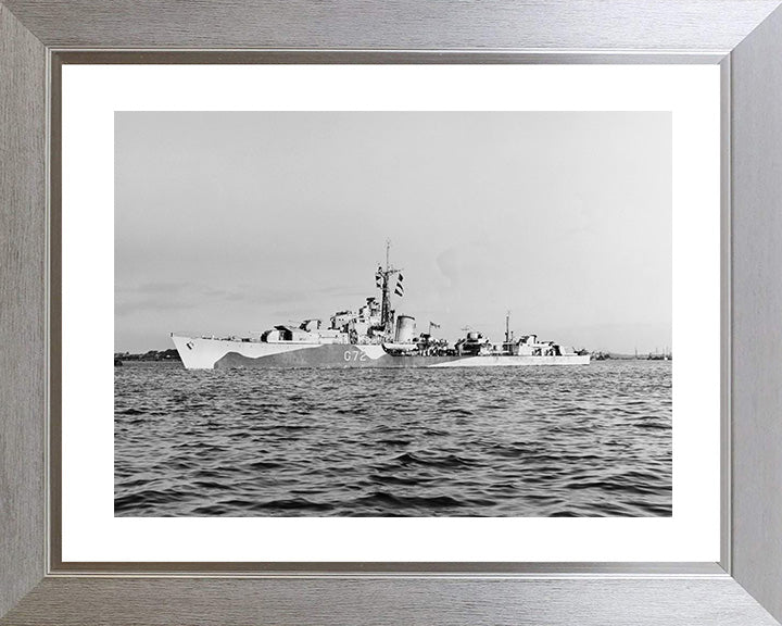 HMS Scorpion G72 Royal Navy Q class destroyer Photo Print or Framed Print - Hampshire Prints