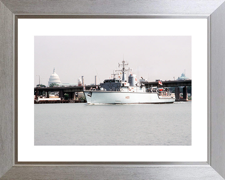 HMS Brecon M29 Royal Navy Hunt class mine countermeasures vessel Photo Print or Framed Print - Hampshire Prints