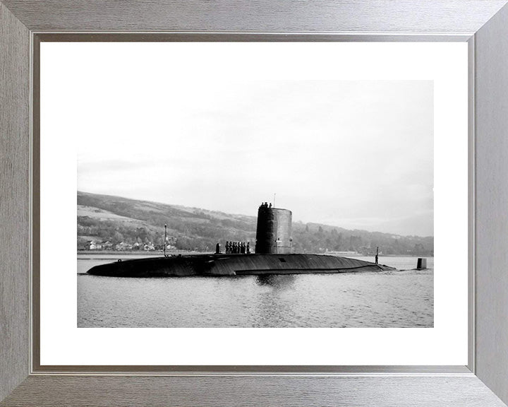 HMS Courageous S50 Royal Navy Valiant class Submarine Photo Print or Framed Print - Hampshire Prints