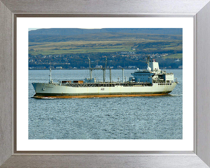 RFA Brambleleaf A81 Royal Fleet Auxiliary Leaf class support tanker Photo Print or Framed Print - Hampshire Prints
