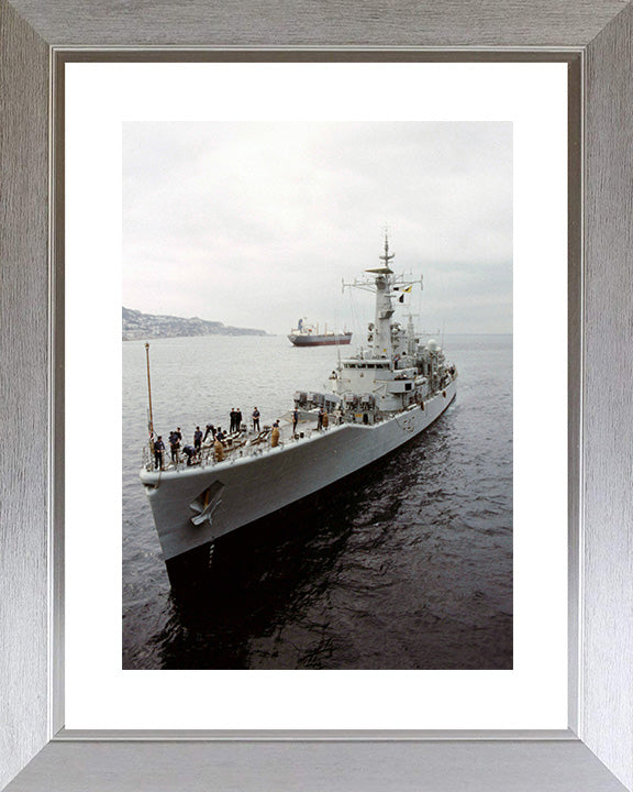 HMS Sirius F40 Royal Navy Leander class frigate Photo Print or Framed Print - Hampshire Prints