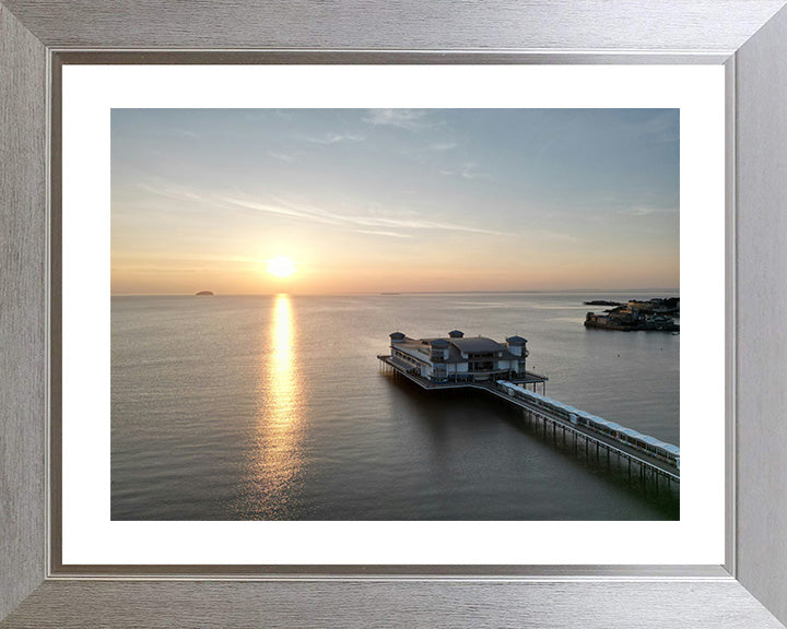 Weston-super-Mare pier Somerset from above Photo Print - Canvas - Framed Photo Print - Hampshire Prints