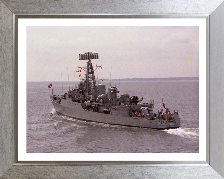 HMS Gurkha F122 Royal Navy Tribal class frigate Photo Print or Framed Print - Hampshire Prints