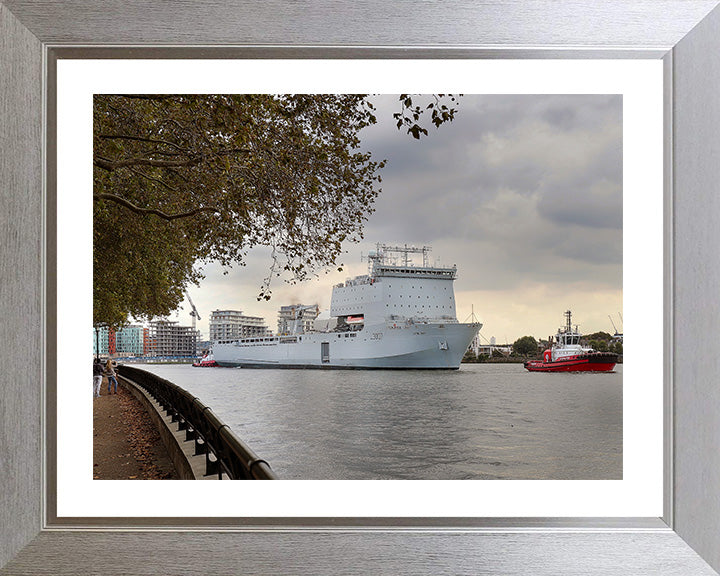 RFA Lyme Bay L3007 Royal Fleet Auxiliary Bay class auxiliary dock landing ship Photo Print or Framed Print - Hampshire Prints