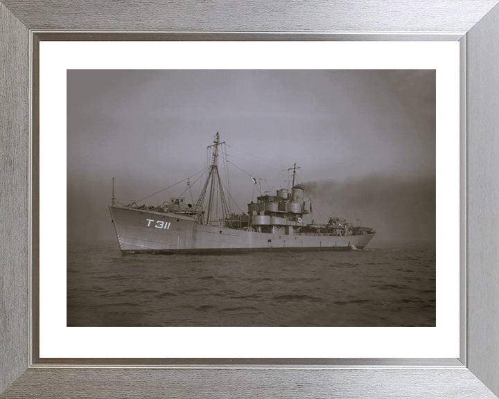 HMS Mullet T311 Royal Navy Fish class trawler Photo Print or Framed Print - Hampshire Prints