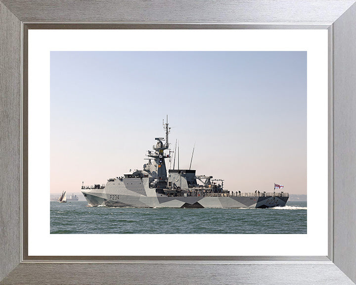 HMS Spey P234 Royal Navy River class offshore patrol vessel Photo Print or Framed Print - Hampshire Prints