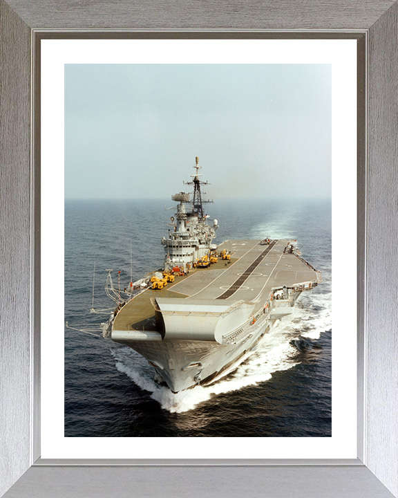 HMS Hermes R12 | Photo Print | Framed Print | Centaur Class | Aircraft Carrier | Royal Navy